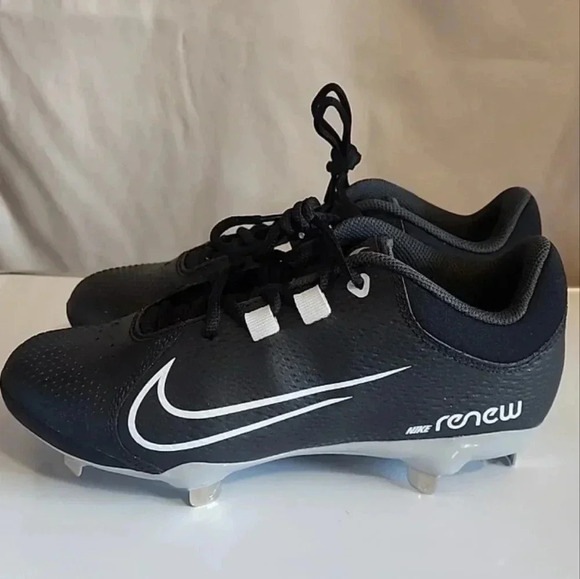 Nike Hyperdiamond 4 Pro Metal Softball Cleats, Size 7.5, Black, New - Picture 3 of 9